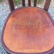 Set de 5 chaises de bistrot anciennes