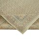 Handmade oriental contemporary 1980s 285 cm x 370 cm beige wool carpet