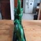 Éléphant Lemanceau en faïence verte de St Clément