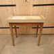 Workshop table - Small counter - Vintage solid wood desk