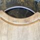 Clear wood cutting board