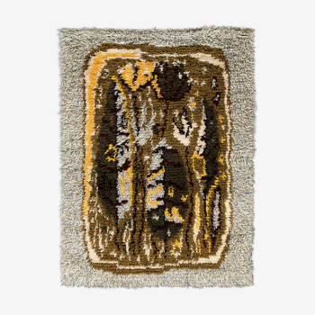 Scandinavian carpet in wool Rya by Aappo Harkonen