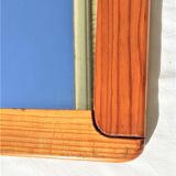 Rectangular mirror pine entourage from the 70s