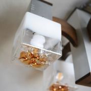 Lustre cubique Gaetano Sciolari pour Mazzega