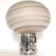 Brown Murano Glass Table Lamp by Sabattini and Diaz de Santillana for VeArt