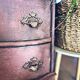 Patinated vintage chest of drawers