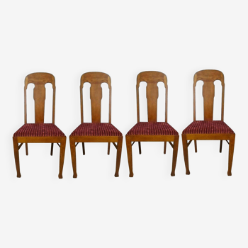 4 Danish Art Deco chairs