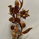 70s wall candle holder