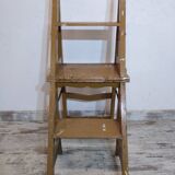 Antique stepladder chair