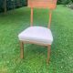 5 chaises et 1 fauteuil époque Empire