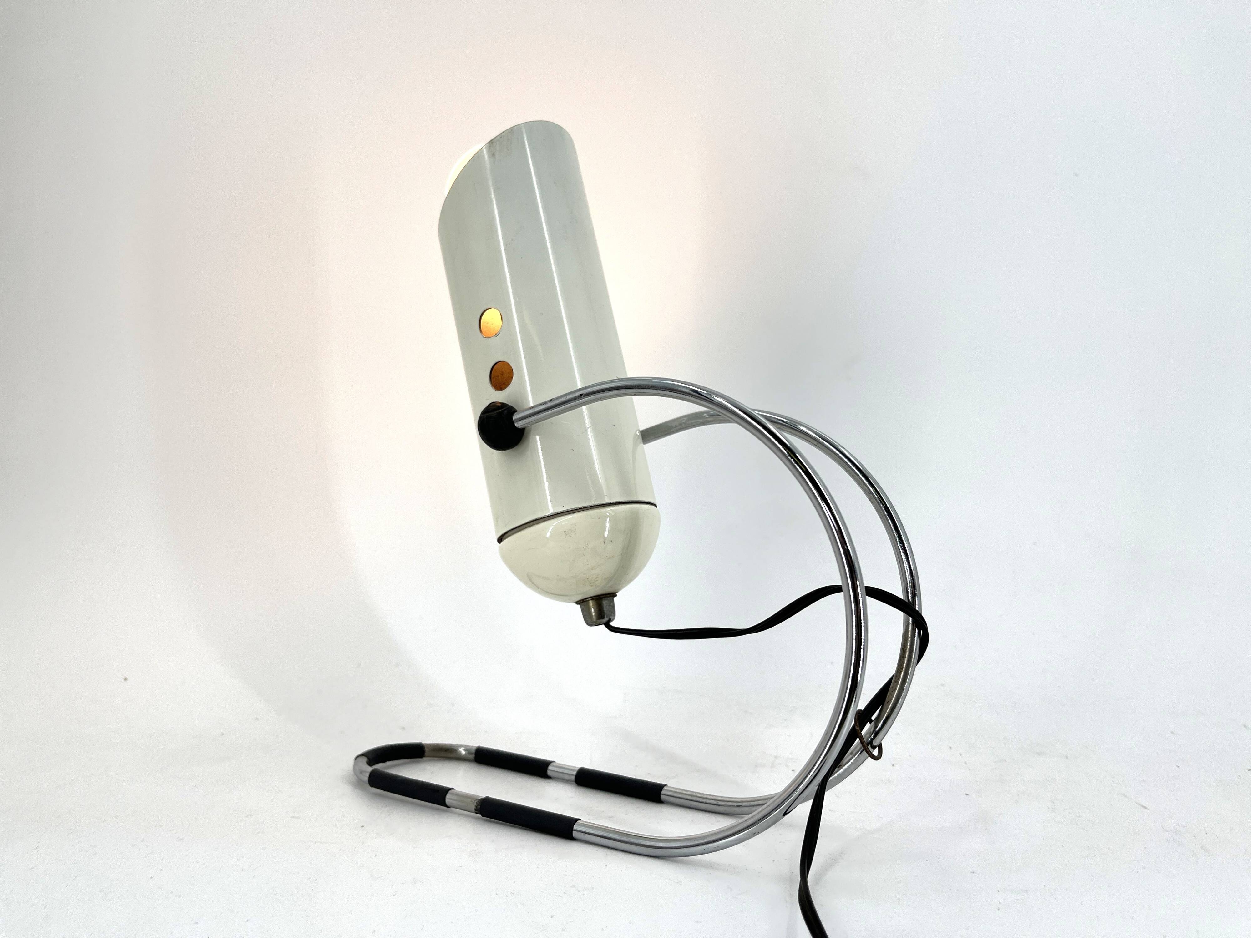 Vintage table lamp by Angelo Lelli for Lightolier, 1970s
