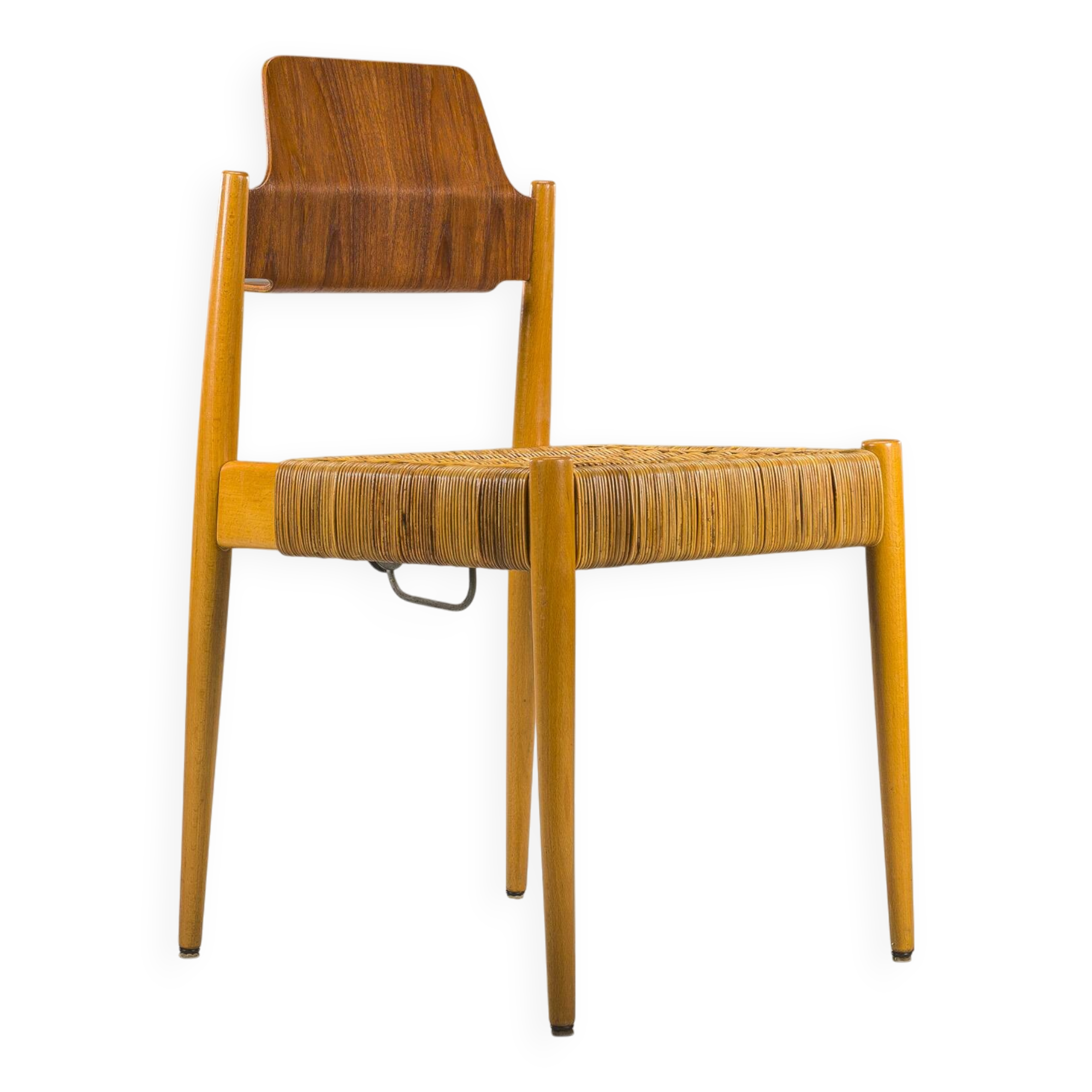 Bauhaus SE19 Chair by Egon Eiermann for Wilde + Spieth, 1950s