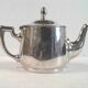 Vintage silver metala hotel teapot Diana Milano