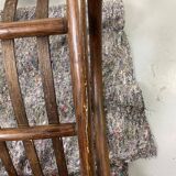 Rattan and bamboo armchair