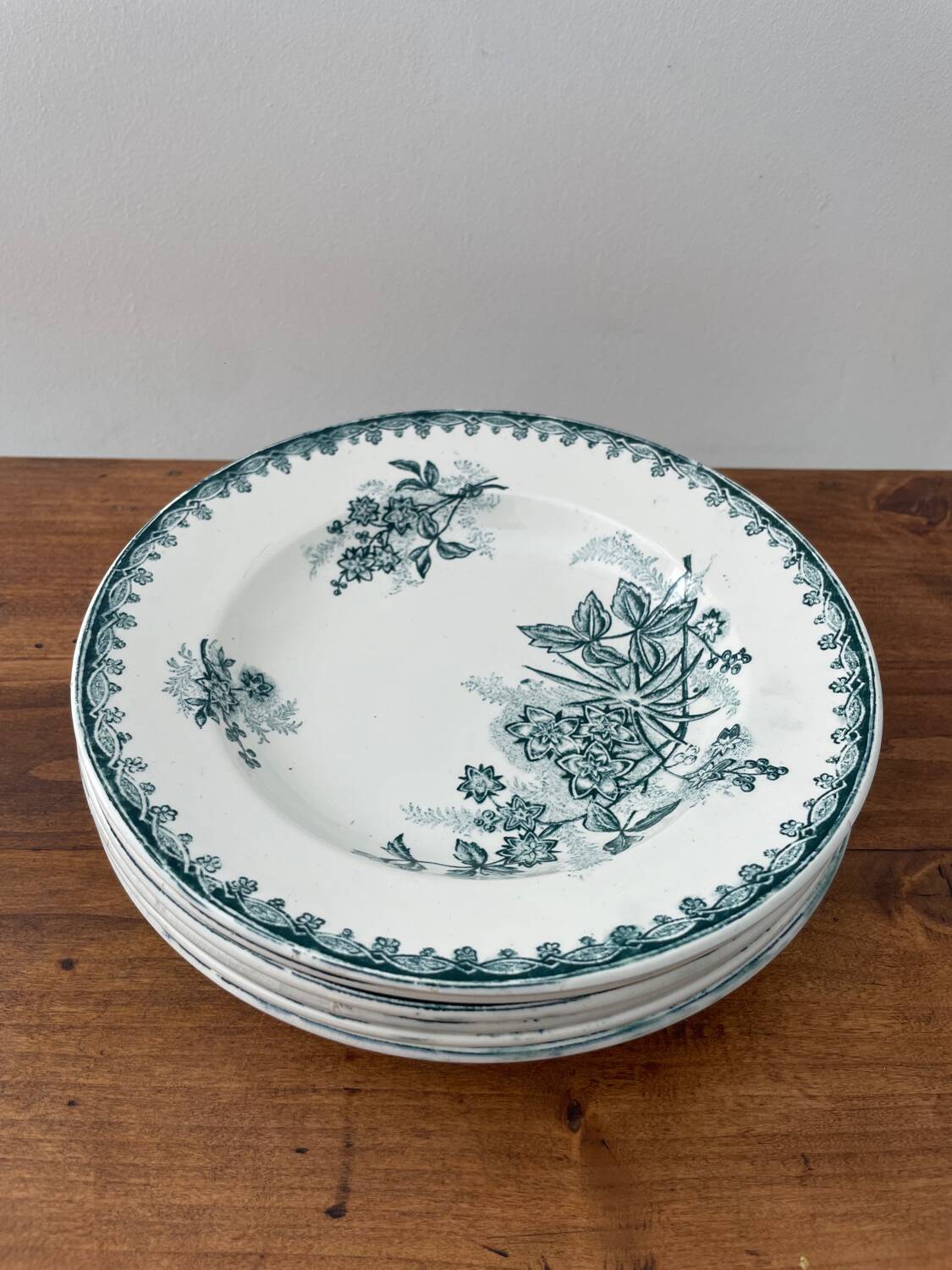 12-piece “Terre de fer” service, Margot model