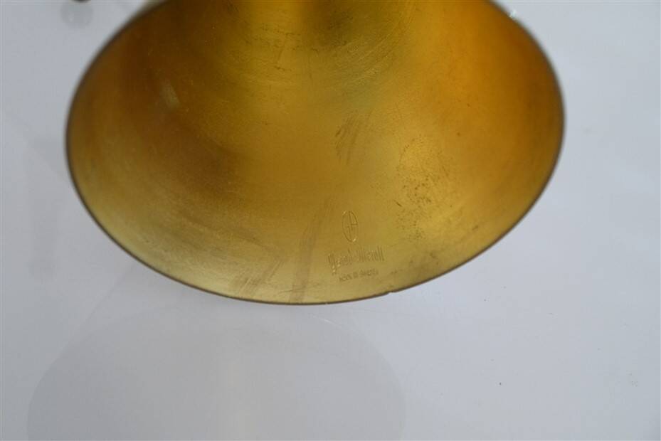 Rooster candle holder by Gunnar Ander for Ystad Metall