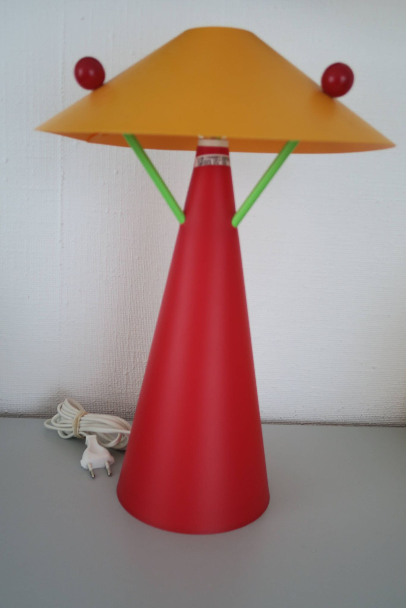 R and M Coudert mushroom lamp 45 cm 80-90 style