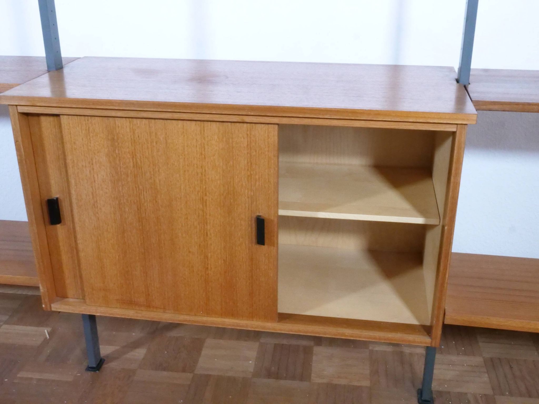 Mid-Century Teak Modular Shelf System by Olof Pira, Sweden, 1960s
