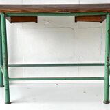 Vintage industrial console with drawers