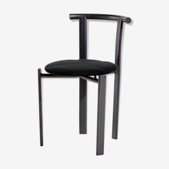 Postmodern style metal framed chair