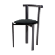 Chaise à cadre métallique de style postmoderne