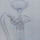 Baccarat crystal ewer, Balloon shape, circa 1910