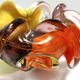 Large Polychrome Murano Glass Ashtray / Vide-Poche attr. to Toso, Italy