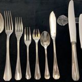 Christofle 85-piece cutlery set, Boreal model