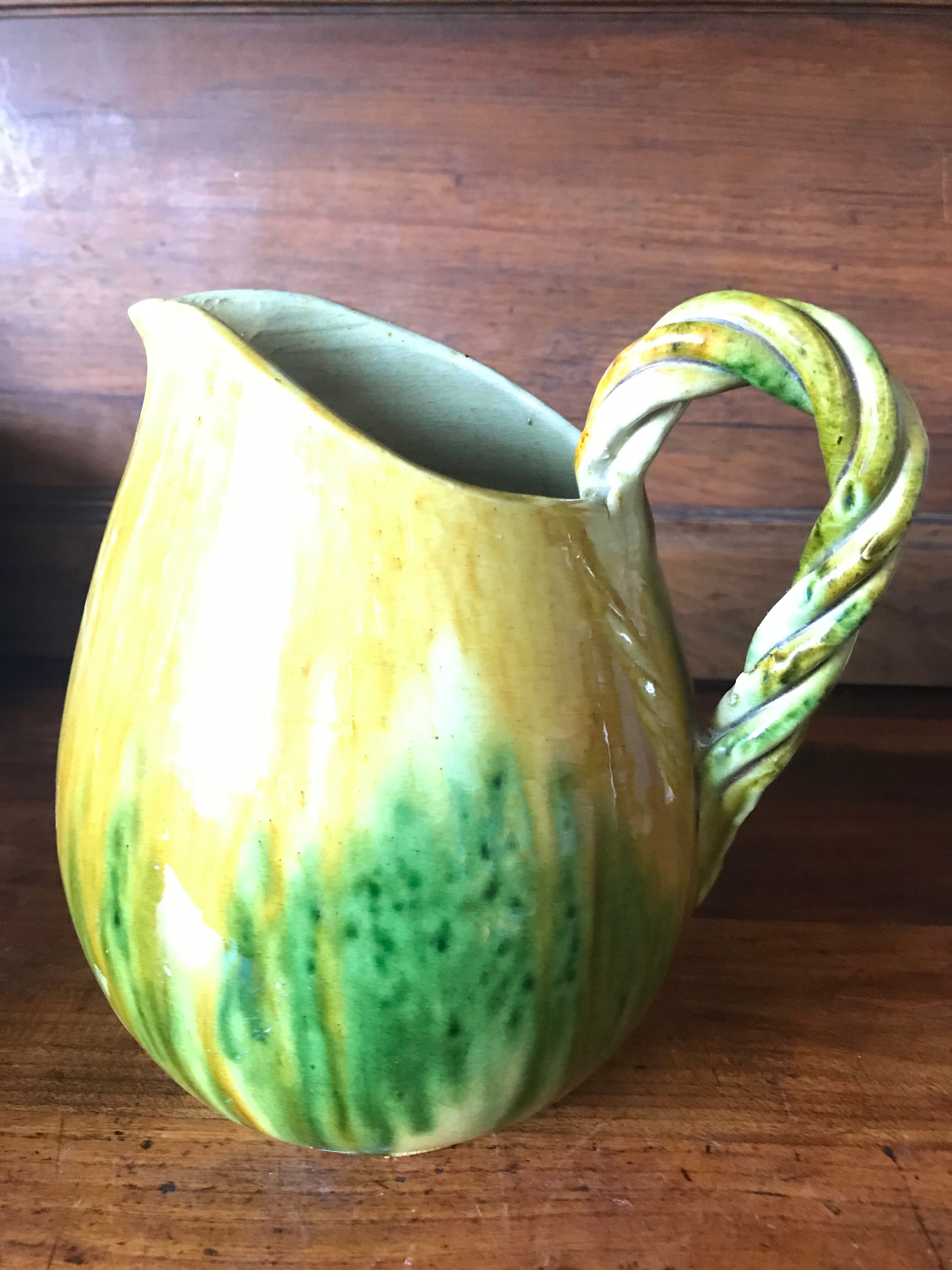 Vallauris sandstone pitcher
