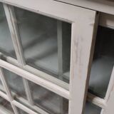 Antique low display cabinet.