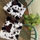 Animal print chairs