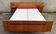 Electric double bed, varnished wood, vintage, 1960s