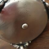 Boite, vide poche en bronze argenté F. Barbedienne, XIXème s.