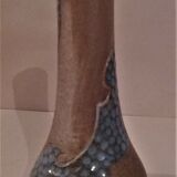 Vase en grès vintage signé 5 B