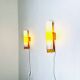 Cylindrical Wall Lamps By Uno & Östen Kristiansson For Luxus, Sweden 1960S