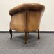Classic Club Chair in Vintage Sheepskin Leather