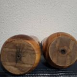 Wooden vases, companions of duty