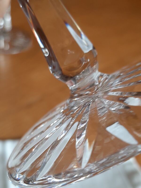 Verres en cristal de Bayel