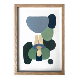 Peinture originale blue