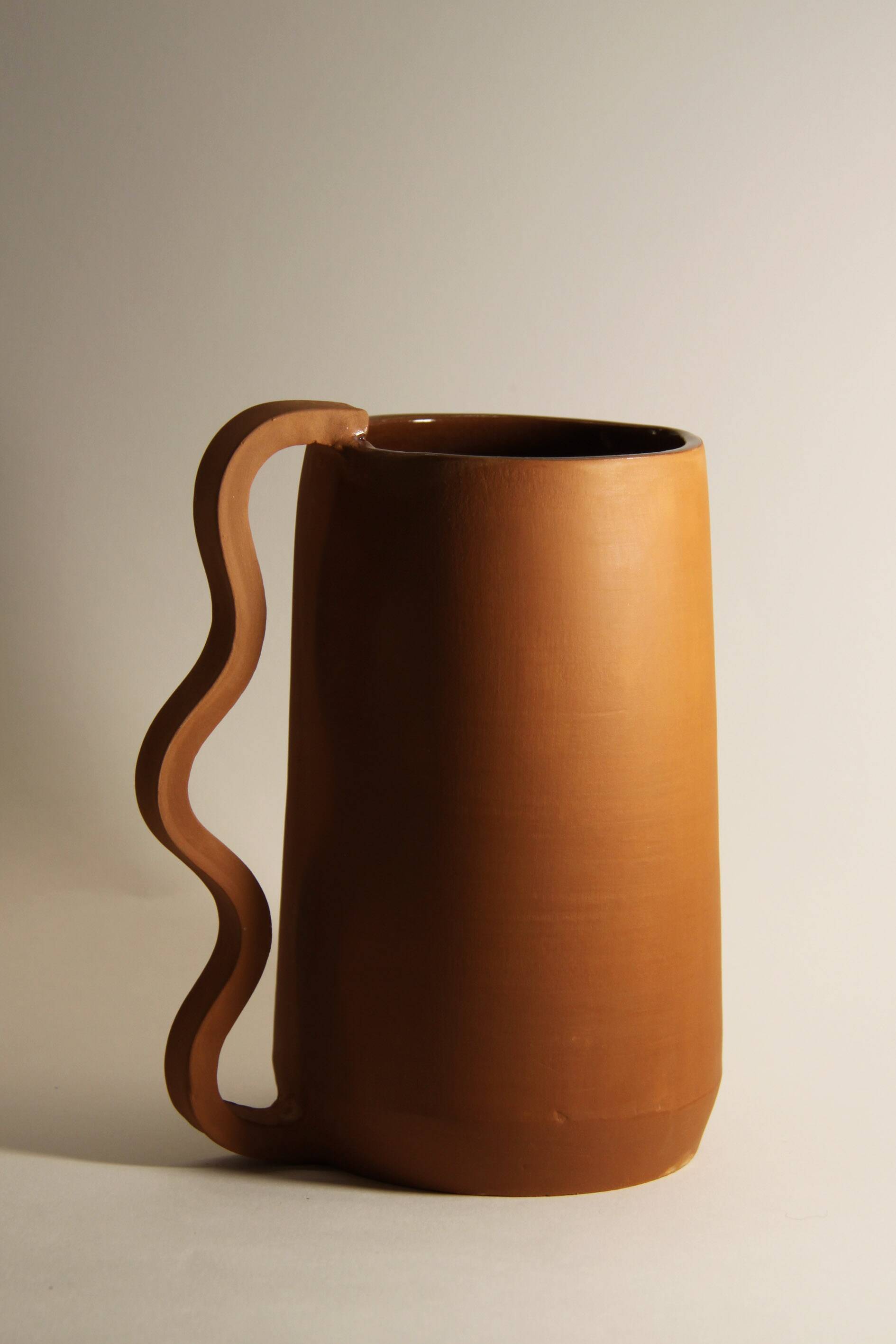 Terracotta vase