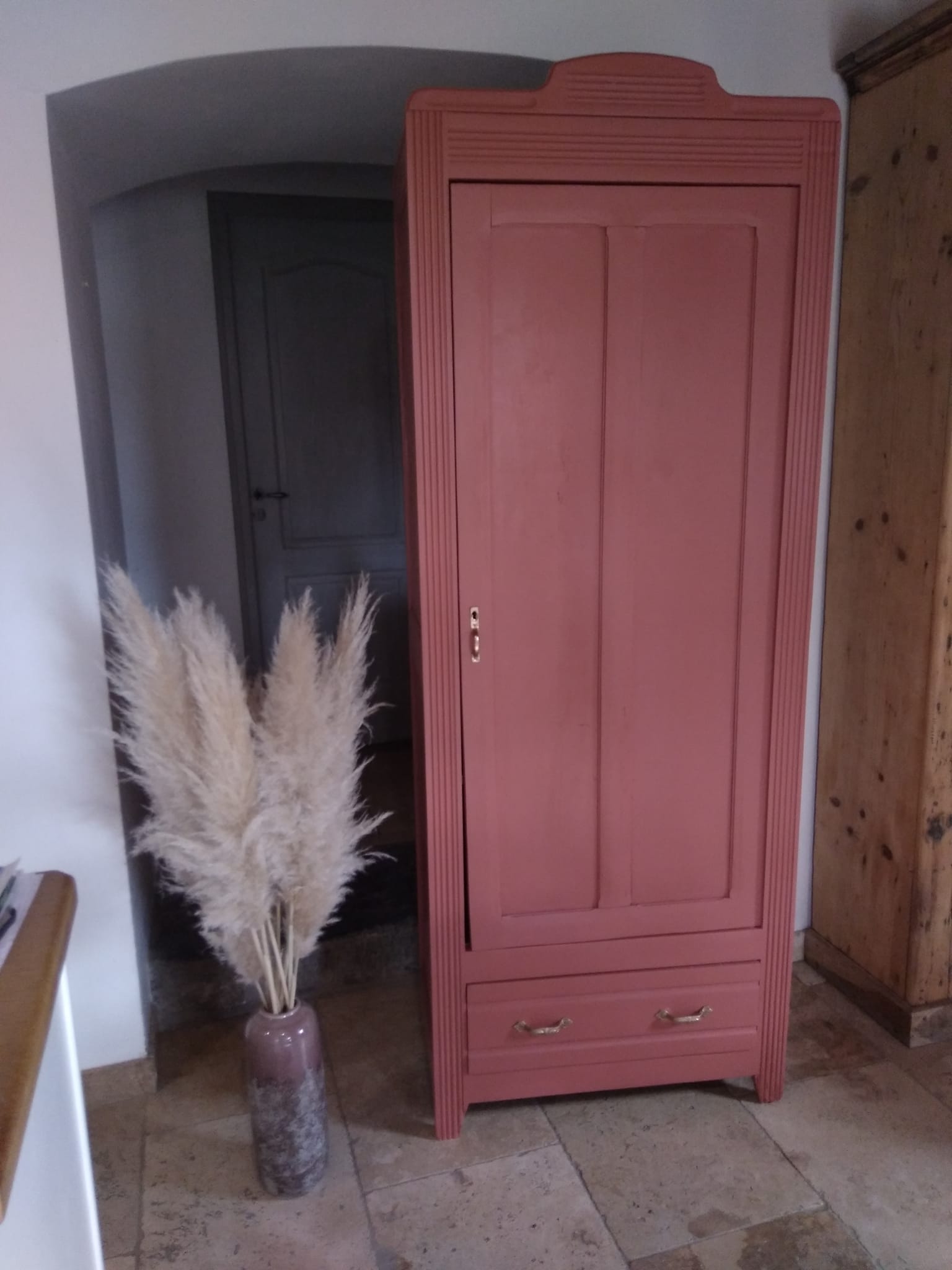 Parisian terracotta wardrobe