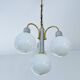 Suspension vintage en verre cascade