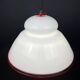 White Murano Suspension Lamp, Italy, 1970s