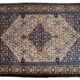 Handmade antique Persian Bibikabab rug 3.3' x 5.2' (100cm x 158cm) 1920s