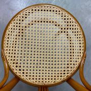 Curved wooden dining chair by Löbl Wieisskirchen