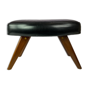 Tabouret avec faux cuir