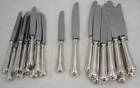 ATO 24 knives, violin fillet, 12 table knives + 12 cheese knives, excellent condition.