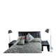 Paire de lampadaires