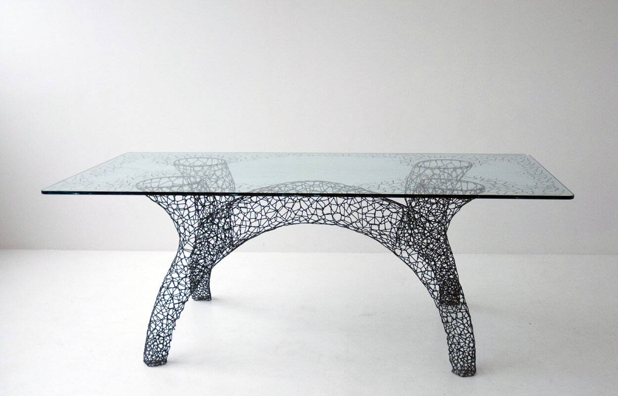 Anacleto Spazzapan 'Miura' table, unique piece from the 2000s