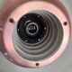 Danish suspension in red copper 60s